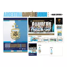 Argentina Pack Cerrado Qatar 2022 Campeones Del Mundo 