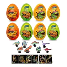 8 Brinquedos Ovo Kids Surpresa Eggs Dino Hunt - Kids Zone