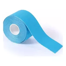 Bandagem Elastica Fita De Kinesio Azul Supermedy