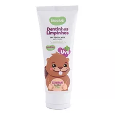 Gel Dental Infantil Natural Com Flúor Sabor Uva Anti-carie