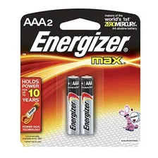 Par Pilas Aaa Energizer Max