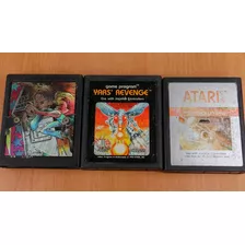 Cartucho De Atari 2600 Lote De 3 Yard Revenge 