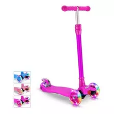 Beleev Kick Scooter Para Niños 3 Ruedas Scooter 4 Altura Aj