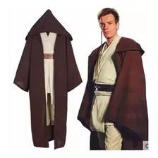 Disfraz De Jedi, Túnica, Capa, Uniforme Con Capucha