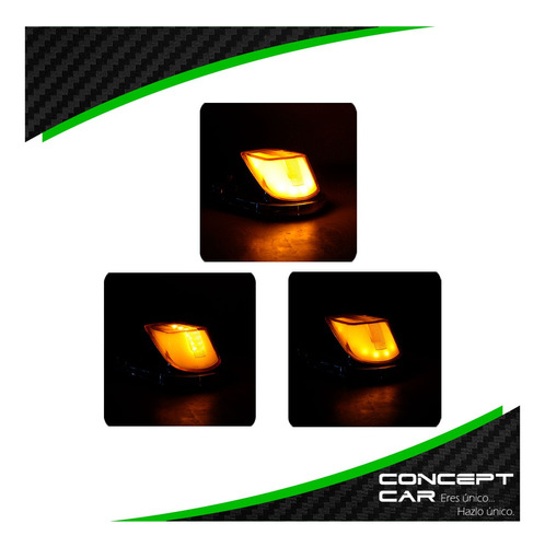 Plafon Zepelin Led Cob Ambar Estrobo Ford Pick Up 12-24v Foto 3