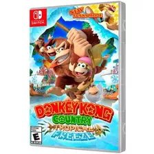 Jogo Switch Donkey Kong Country Tropical Freeze Midia Fisica