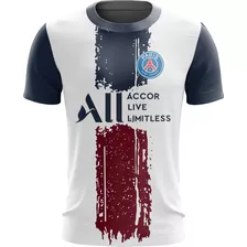 Camisa Camiseta Psg Kylian Mbappé França Paris Saint Germain