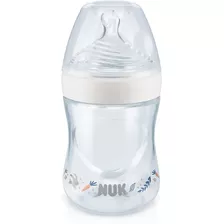 Mamadeira Nuk Essence Smart Flow 150ml Fluxo Lento 0-6 Meses Cor Branco