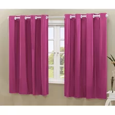 Cortina Corta Luz Blecaute Blackout M1 Pvc 2,20m X 1,30m Cor Pink