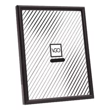 Portarretrato Vgo Bda.5 Color Negro Para Foto De 13 Cm X 18 Cm De Plástico/vidrio X Unidad 