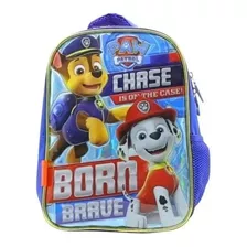 Mochila De Espalda Jardin Cresko Paw Patrol Patrulla Canina Color Azul