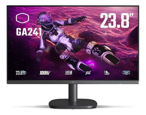 Monitor Gamer Cooler Master Ga241 1080P Va 100Hz 1Ms Hdmi