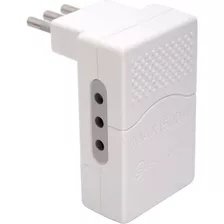 Adaptador Triple Salvaespacio 10 A Blanco Halux