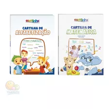 Kit 2 Livros Brochura: Cartilha De Alfabetização E Matematica Todolivro