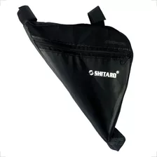 Bolsa Triangular De Quadro Bike Mtb P/ Ferramentas Objetos Cor Preto