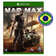 Mad Max Xbox One Mídia Física Legendado Em Português Br