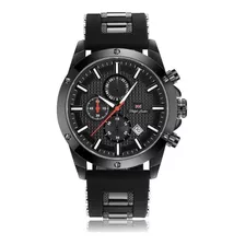 Relógio Philiph London Masculino Ref Pl80069612m Black