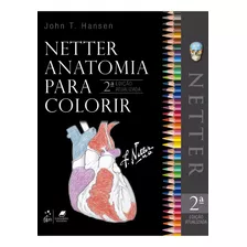 Livro Netter Anatomia Para Colorir