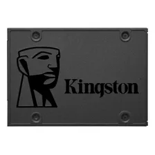 Ssd Kingston A400, 120gb, Sata, Leitura 500mb/s, Gravação 32