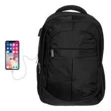 Mochila Porta Notebook 17 Tablet Acolchada Urbana Escolar 