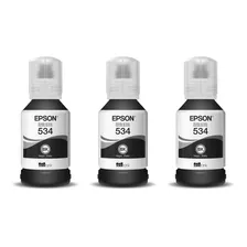 Kit 3 Refil Tinta Epson 534 M2170/m3180/m1120