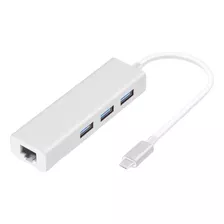 Cable Adaptador Usb-c 3.1 A Ethernet Thunderbolt 3 Mac Pc