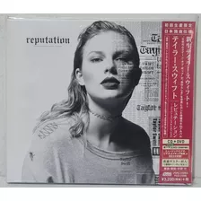Cd + Dvd Taylor Swift - Reputation Japan Edittion ( Lacrado)