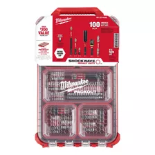 Kit Caja Organizadora Packout Milwaukee + 100 Piezas