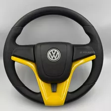 Volante Cruze Amarelo Para Constellation Vw 24250 Ano 2011