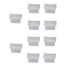 10 Tampas Para Portas Usb 2.0 Anti Poeira Proteção Silicone