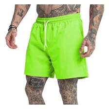 Short Hombre Malla Pileta Playa Suspensor Secado Rápido