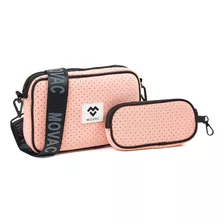 Bandolera Cartera Cruzada Neopreno Moda Mujer Porta Celular.