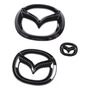 Emblema Logo Negro Mazda 3 Volante 2023 2021 2019 Sedan Hb