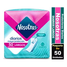 Protectores Nosotras Diarios Largos 50 Un