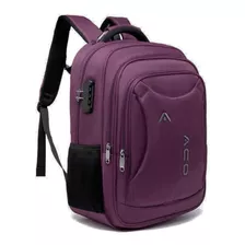 Mochila Notebook Reforçada Cadeado Senha Divisorias Imperm.