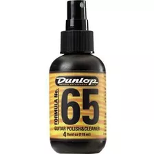 Dunlop 654si Limpiador Polish Y Cleaner P/guitarra/bajo Color Negro
