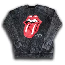 Buzo Rolling Stone Lengua Roja Nevado Clasico. Lupe Store