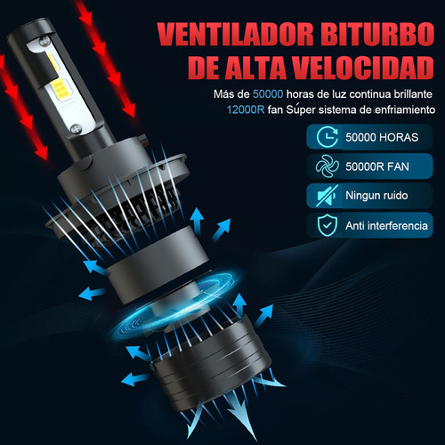 9008 Led Para Dodge Ram 1500 2500 2006 2007 2008 2009 Foto 5