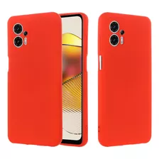 Funda Silicona Interior Con Gamuza Para Motorola Moto G73