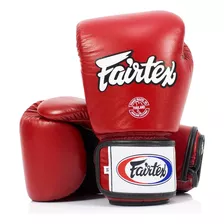 Guantes Para Entrenamiento De Boxeo Fairtex, Rojo, 8 Oz