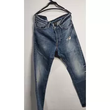 Pantalon Jean Denim Oversize Hombre Moda Invierno 2024