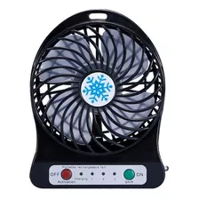 Mini Ventilador Portátil De Mesa Potente Recarregável 3 Modo