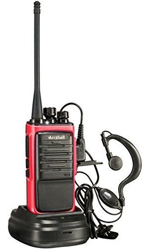 Arcshell Rechargeable Long Range Two Way Radios With Earpiec Foto 4