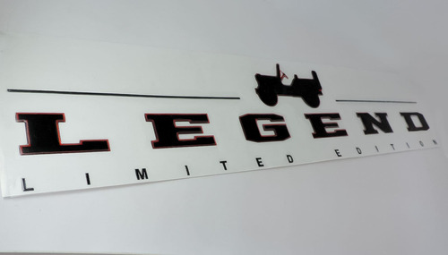 Emblema Calcomania Logo Legend Limited Edition Jeep Original Foto 2