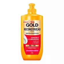 Creme De Pentear Niely Gold Queratina V Reconstrução 250g