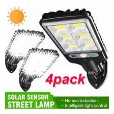 4 Pack Cob/led Solar Light Outdoor Super Bright Lâmpada Sola