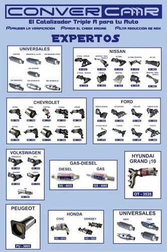 Catalizadores Toyota Hilux + Juntas +  Tornillera 2005-2021 Foto 10