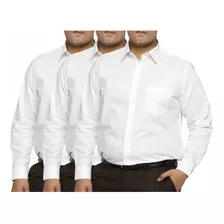Kit 3 Camisa Social Plus Size Extra Grande Tamanho 6 7 8
