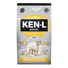 Alimento Ken-l Ration Premium Perros Adulto Todos Los Tamaños Sabor Mix En Bolsa De 25 kg