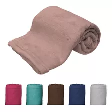 Cobertor Manta De Bebê Antialérgico Toque Macio Varias Cores